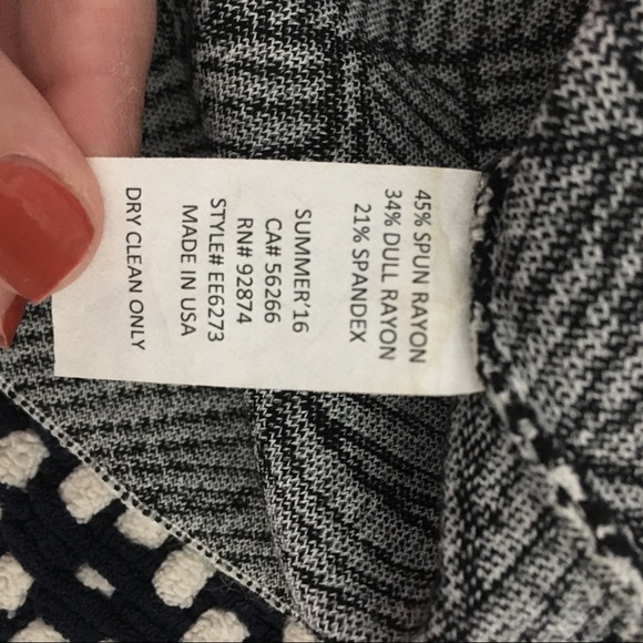 Ella Moss black & white palm print skirt & top - Picture 7 of 7